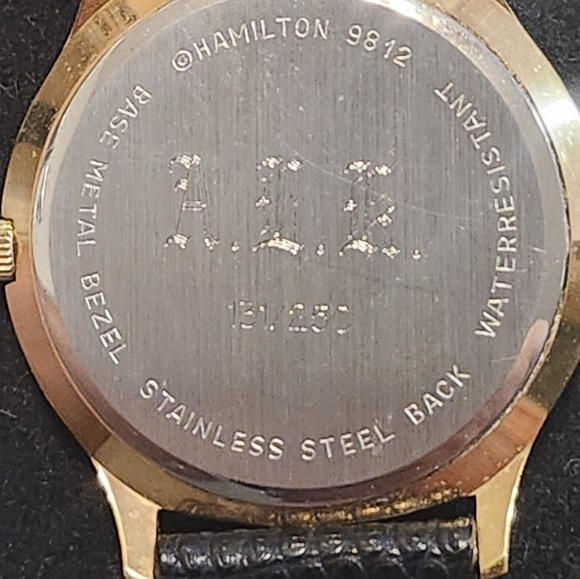 Rare Hamilton 9812 Shriners Watch number 131/250 - Picture 8 of 11